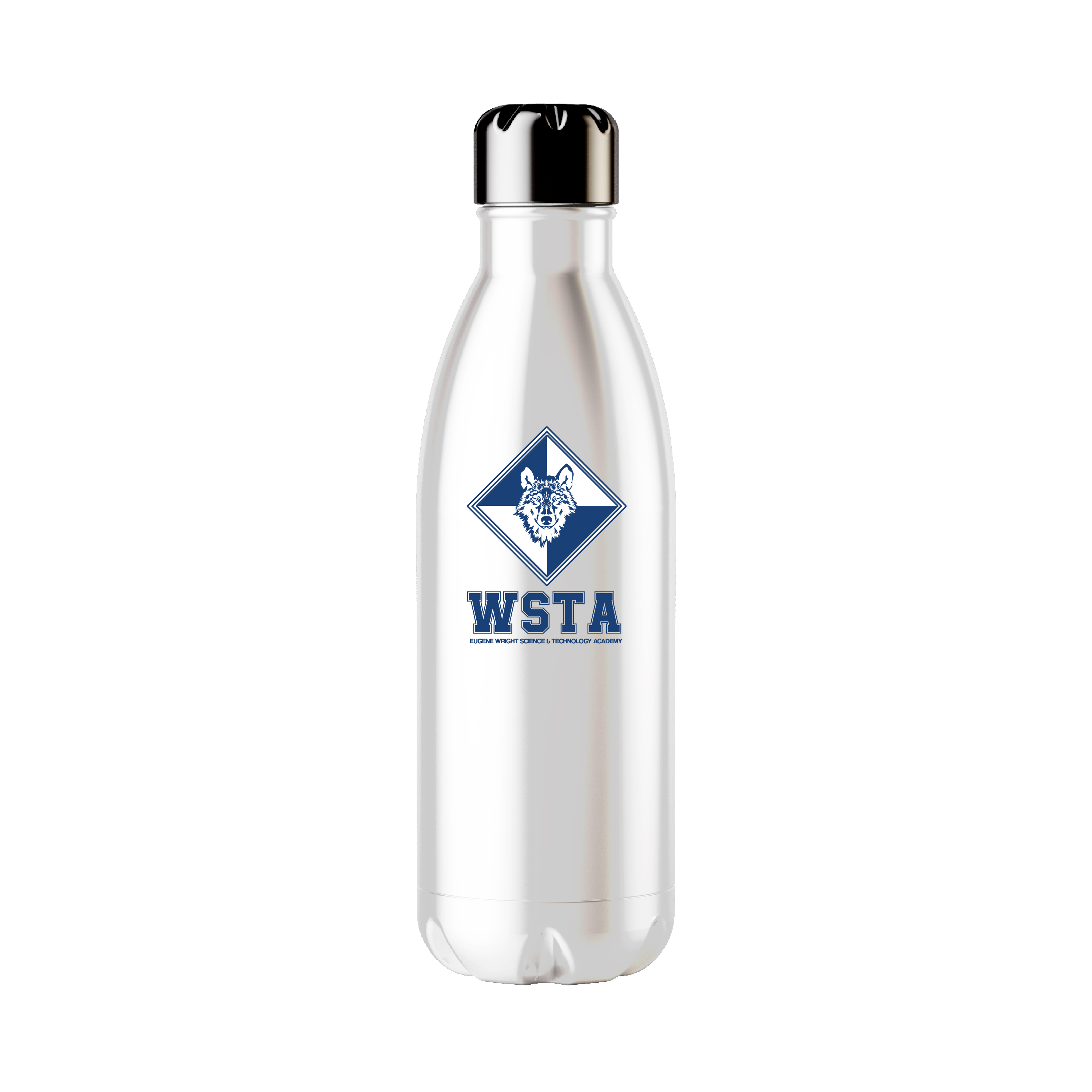 Wright Science & Technology Academy TAPERED STAINLESS STEEL WATER BOTTLE W/CAP